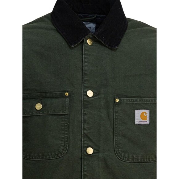 Carhartt Wip Og Chore Coat Quilted Jacket Tag Size L Men - Picture 3 of 4